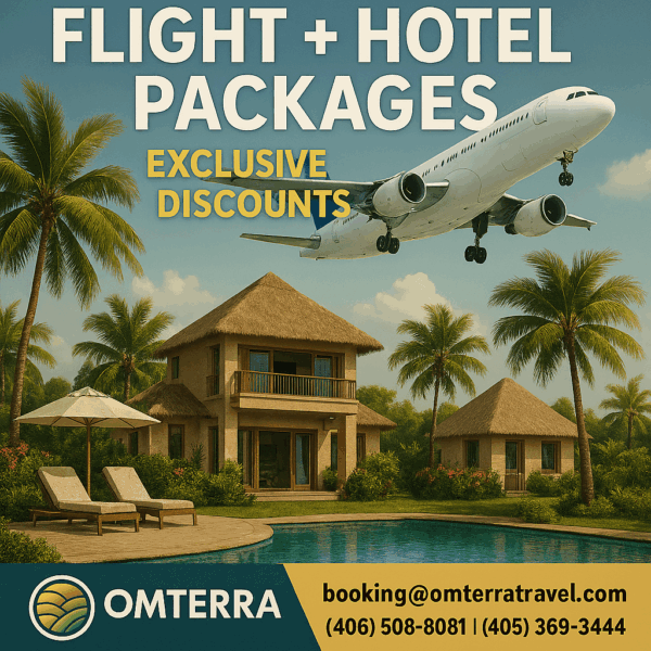 Travel Package – Enjoy Your Adventure for $499
